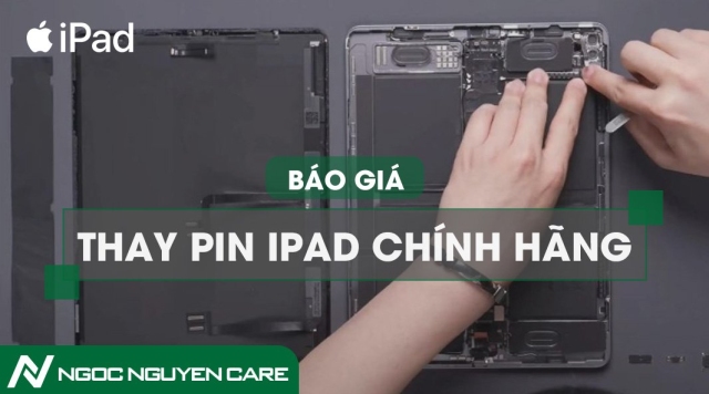 Báo Giá Pin iPad Chính Hãng