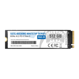 Ổ cứng SSD SSTC Oceanic Whitetip Max III 512GB – PCIe 3.0 x4 NVMe M.2